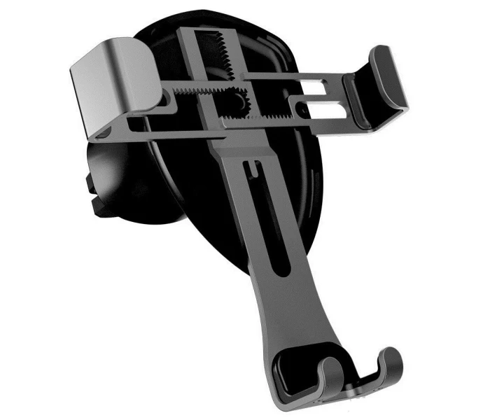Фото - автомобільний тримач Автомобільний тримач Xiaomi COOWOO Gravity induction car phone holder T100 Silver 