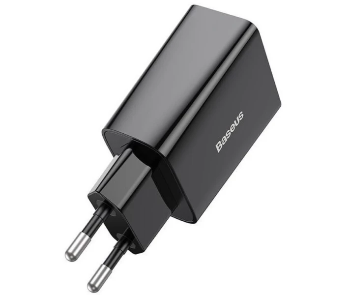 Фото - зарядний пристрій для телефону і планшета Зарядний пристрій Baseus 20W QC 1С Black (CCFS-SN01)