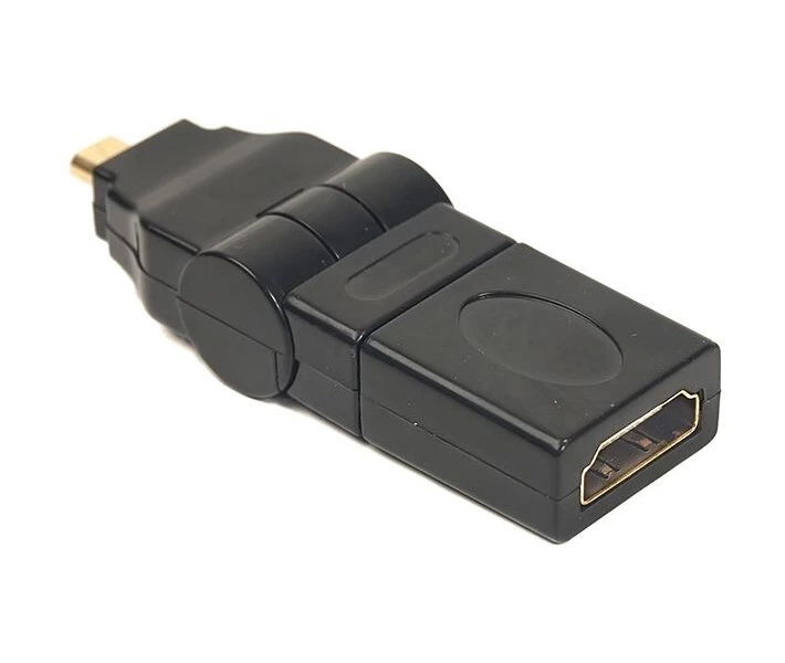 Фото - кабель та перехідник Кабель PowerPlant HDMI AF - micro HDMI AM, 360 градусів (CA910618)