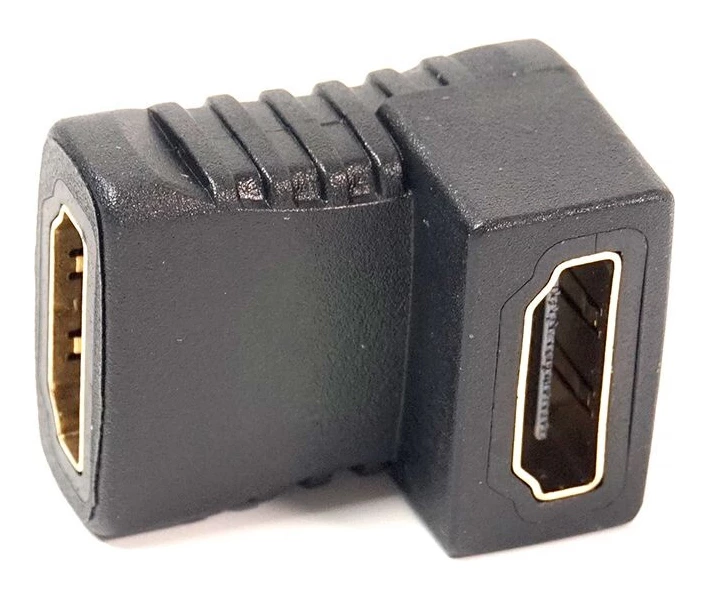 Фото - кабель та перехідник Кабель PowerPlant HDMI AF - HDMI AF, кутовий (KD00AS1305)