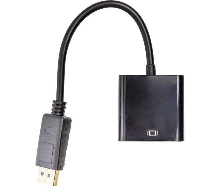 Фото - кабель та перехідник Кабель PowerPlant DisplayPort (M) - VGA (F), 0.15 м (CA911875)