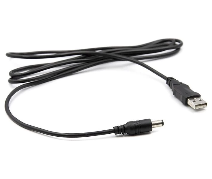 Фото - кабель та перехідник Кабель PowerPlant 2.0 USB AM – DC 5.5 1 м (CA911356)