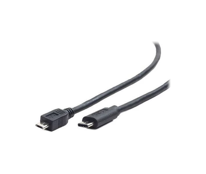 Фото - кабель та перехідник Кабель Cablexpert USB 2.0 Micro BM-папа/C-папа, 1м (CCP-USB2-mBMCM-1M)