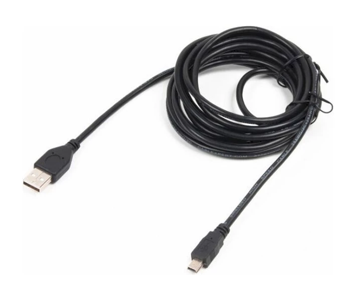 Фото - кабель та перехідник Кабель Cablexpert mini USB2.0, A-тато/mini USB 5-пін, 3м (CCP-USB2-AM5P-10)