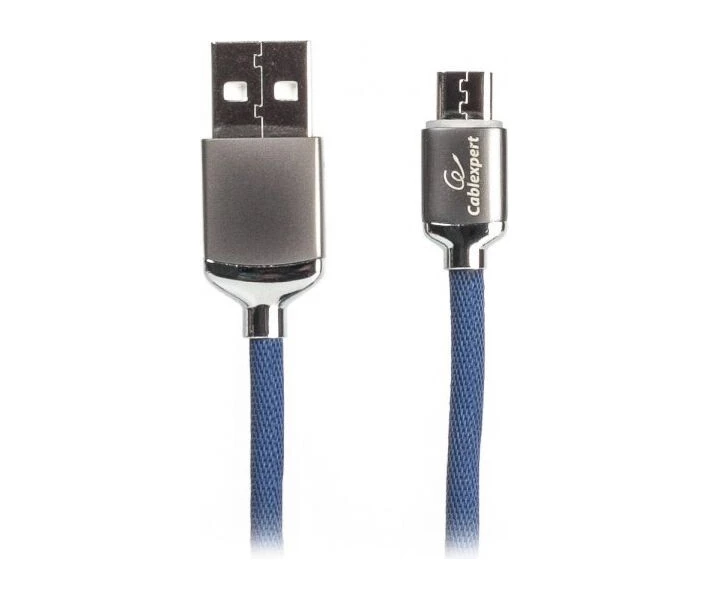 Фото - кабель та перехідник Кабель Cablexpert micro USB 2.0 A-папа/Micro B-папа, 2.4А (CCPB-M-USB-07B)
