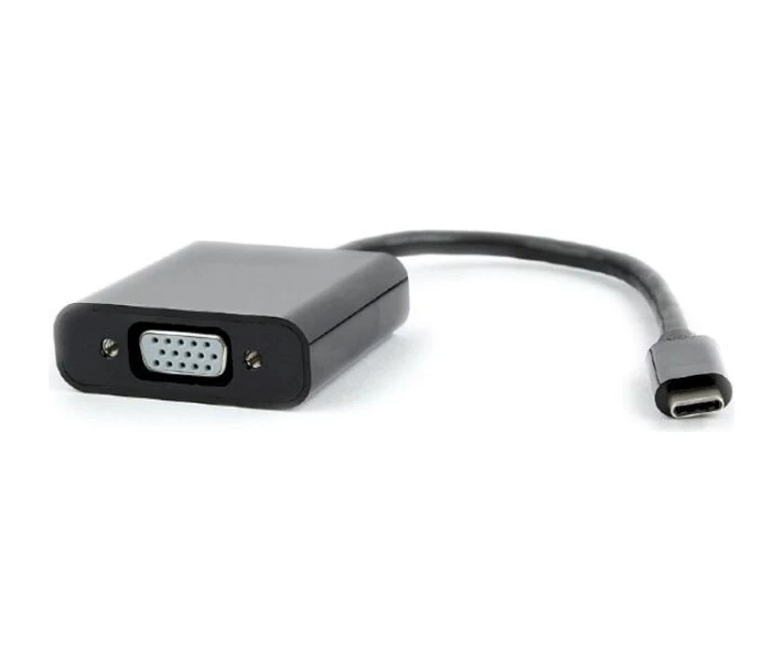 Фото - кабель та перехідник Адаптер Cablexpert USB Type-C на VGA (AB-CM-VGAF-01)