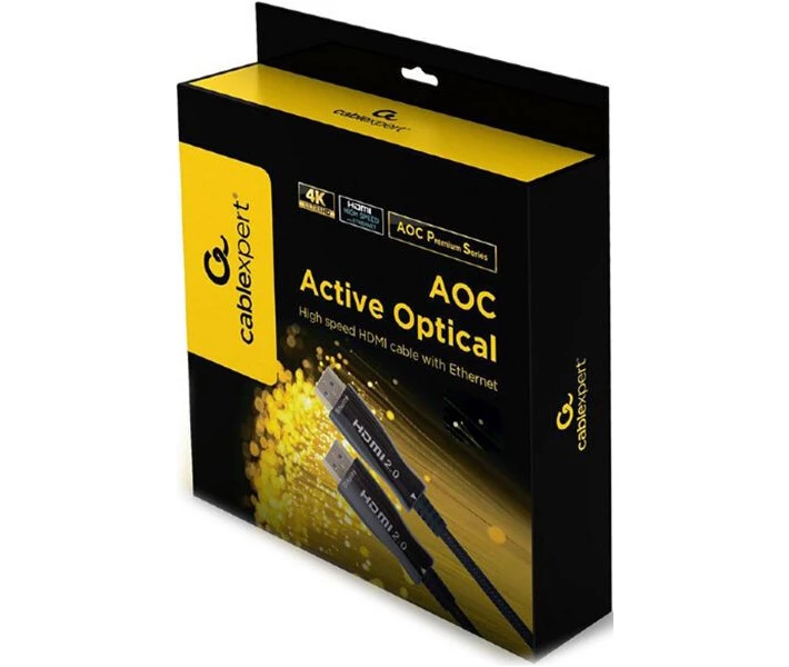 Фото - кабель та перехідник Кабель Cablexpert HDMI V.2.0, 4К 60Гц, 20м (CCBP-HDMI-AOC-20M)