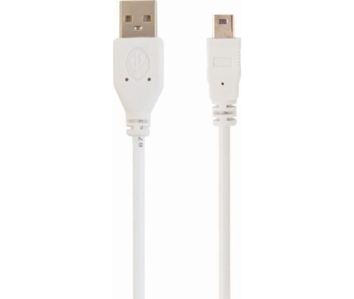 Фото - кабель та перехідник Кабель Cablexpert mini USB2.0, A-тато/mini USB 5-пін, 0,9 м (CC-USB2-AM5P-3)