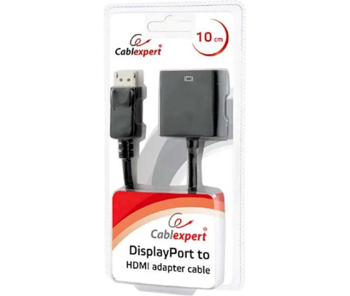 Фото - кабель та перехідник Адаптер Cablexpert DisplayPort на HDMI (AB-DPM-HDMIF-002)