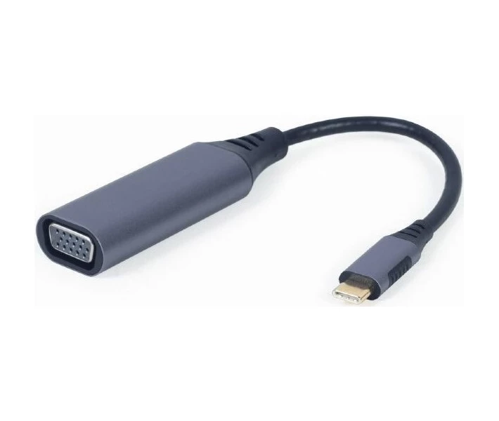 Фото - кабель та перехідник Адаптер Cablexpert USB Type-C на VGA, Full HD 60Hz (A-USB3C-VGA-01)