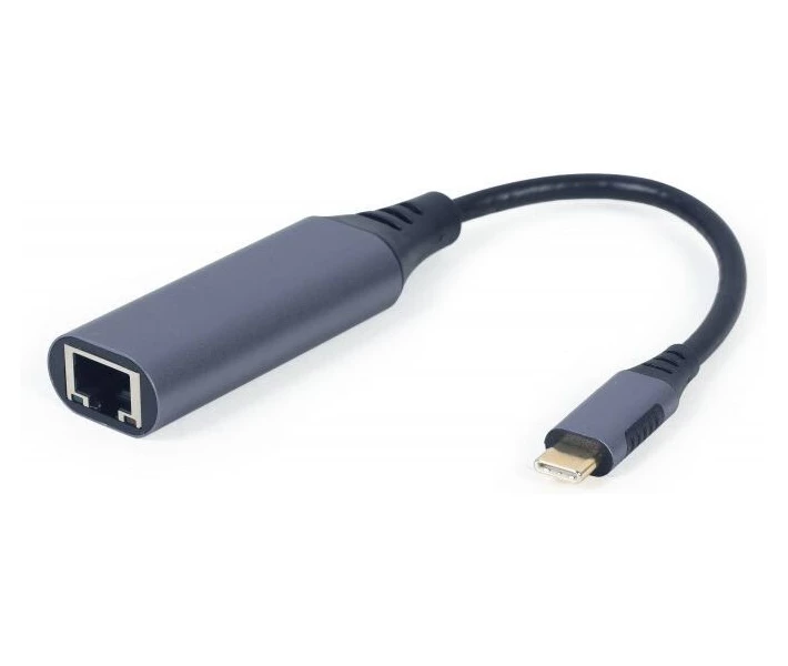 Фото - кабель та перехідник Адаптер Type-C Ethernet Gigabit Cablexpert (A-USB3C-LAN-01)