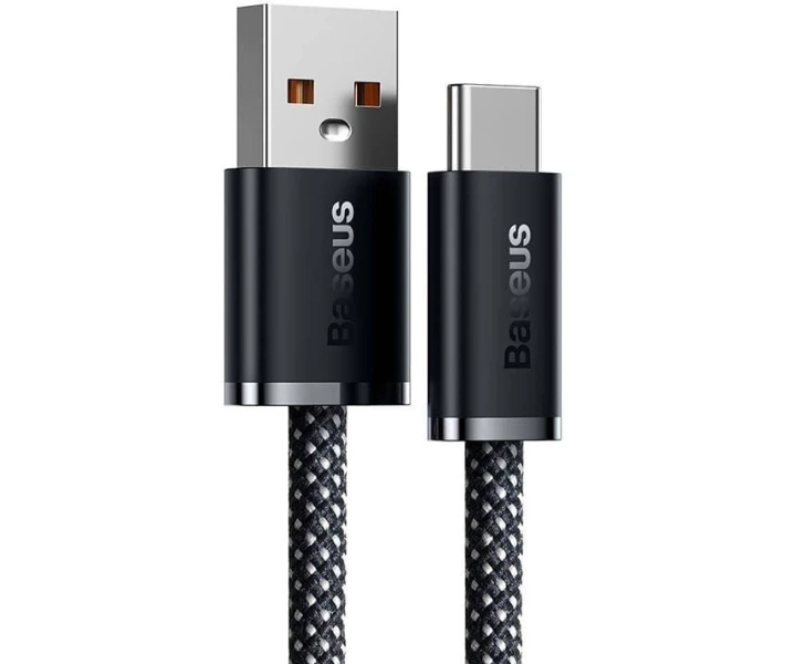 Фото - кабель та перехідник Кабель Baseus USB to Type-C 100W 6A 2m (CALD000716) сірий