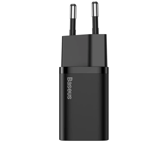 Фото - зарядний пристрій для телефону і планшета Зарядний пристрій Baseus Super Si 1C 25W (CCSP020101) чорний