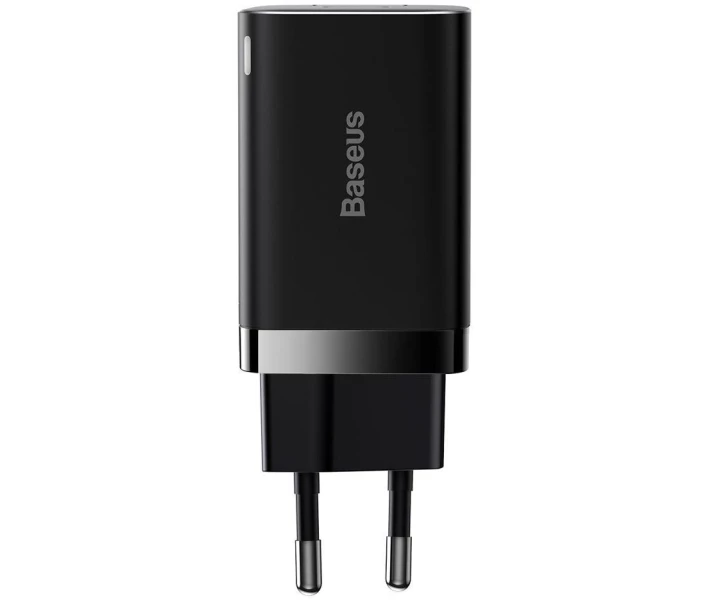 Фото - зарядний пристрій для телефону і планшета Зарядний пристрій Baseus Super Si ProC+U 30W (CCSUPP-E01) чорний