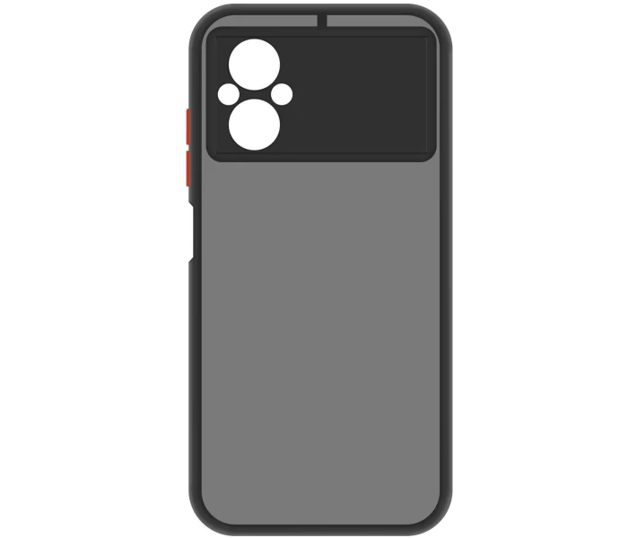 Фото - чохол для смартфону Чохол MakeFuture Frame Black для POCO M5
