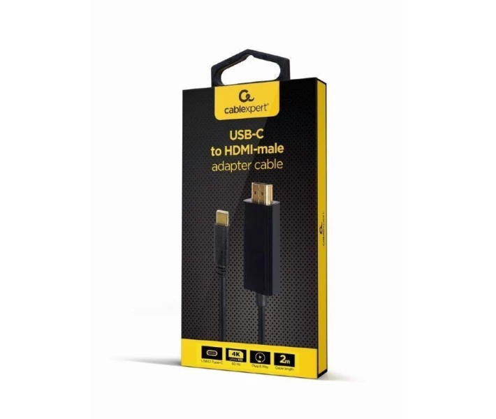 Фото - кабель та перехідник Кабель USB-C на HDMI, 4K@60Гц, 2 м (A-CM-HDMIM-02)
