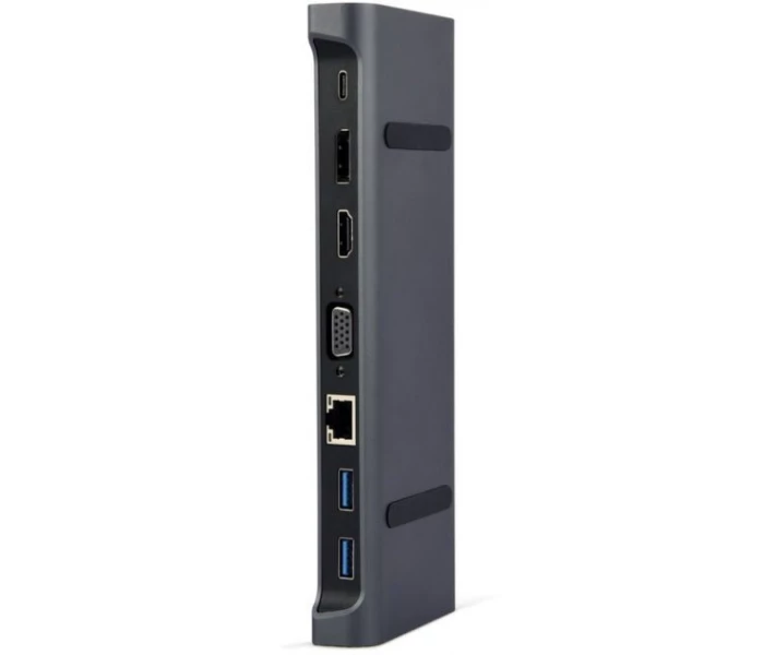 Фото - кардрідер Док-станція Cablexpert USB-C Grey (A-CM-COMBO9-02)
