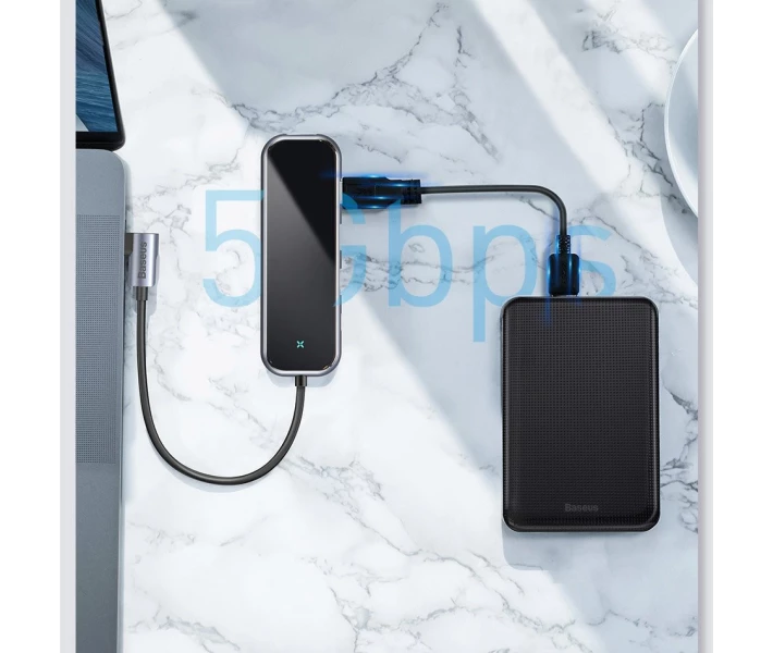 Фото - кардрідер Док-станція Baseus Multi-functional Gray (CAHUB-BZ0G)