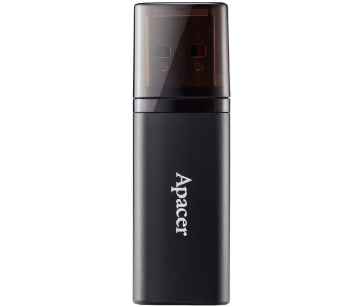 Фото - флешку Флеш-пам'ять USB Apacer AH25B 64GB Black USB 3.2 (AP64GAH25BB-1)