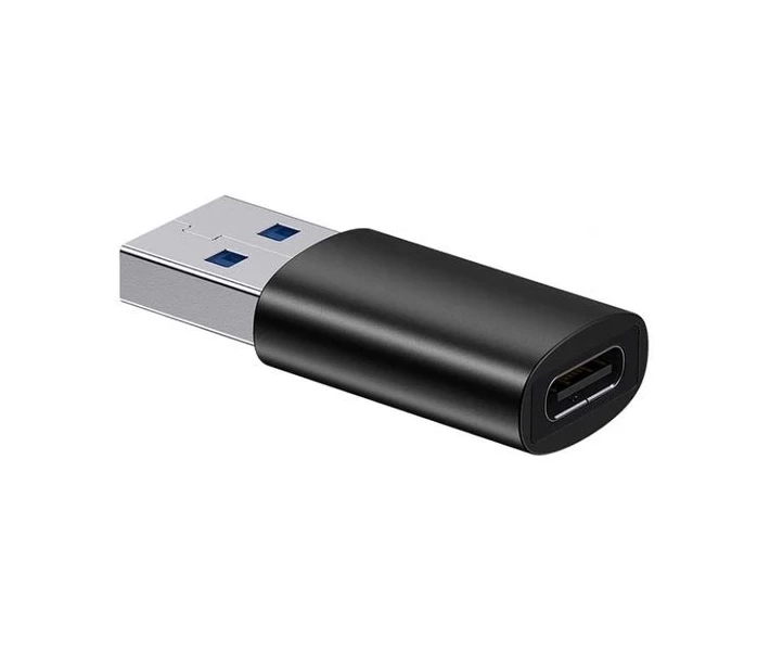 Фото - кабель та перехідник Адаптер Baseus Mini OTG USB 3.1 /Type-C(ZJJQ000101)чорн.