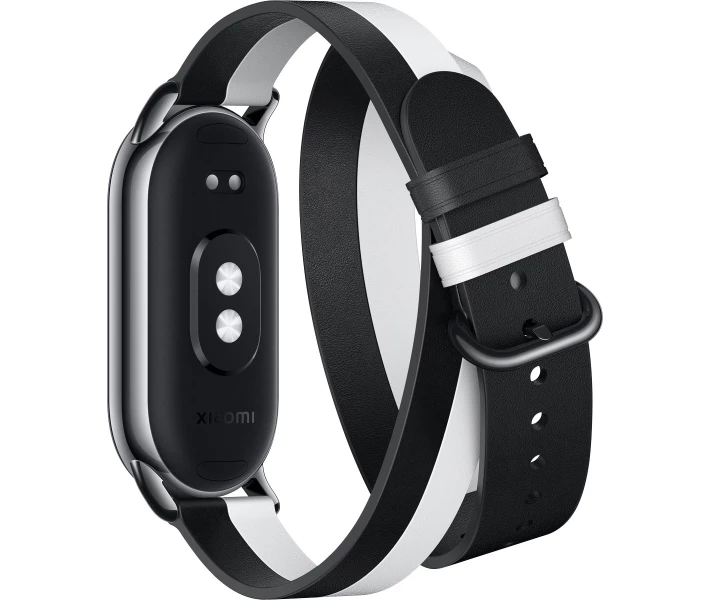 Фото - аксессуар до смарт-годинниа Ремінець Xiaomi Smart Band 8/9 Black White(чор-біл)(BHR7296CN)