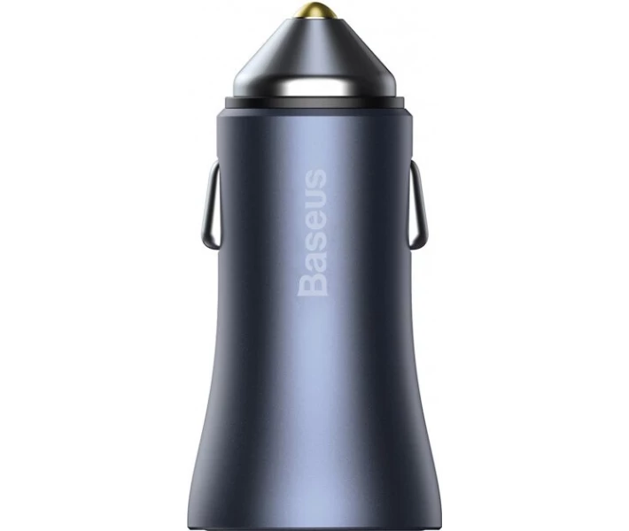 Фото - зарядний пристрій для телефону і планшета Автом.зарядний Baseus Pro Dual Quick U+C 40W(CCJD-0G)сі