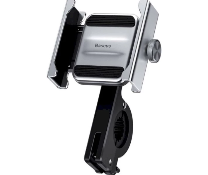 Фото - автомобільний тримач Тримач Baseus Knight Motorcycle holder Silver
