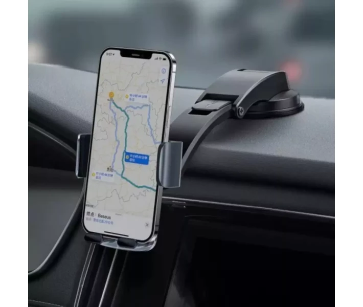 Фото - автомобільний тримач Автотримач Baseus Easy Control Clamp Car Mount Holder (SUYK000001)чорний