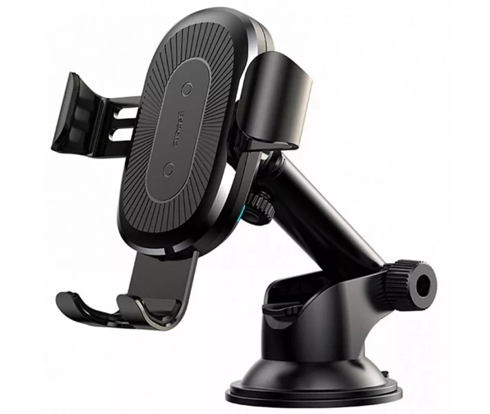 Фото - автомобільний тримач Baseus Gravity 2А Black