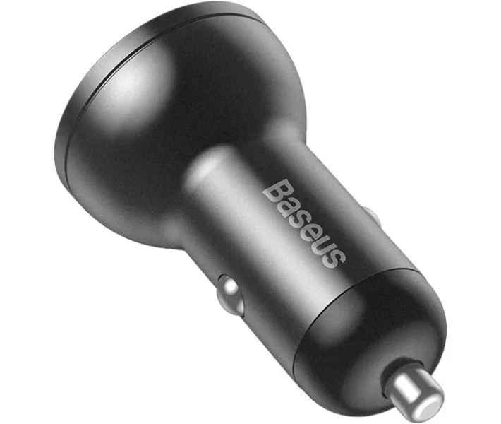 Фото - зарядний пристрій для телефону і планшета Зарядний пристрій Baseus Display Dual Car Charger 24W