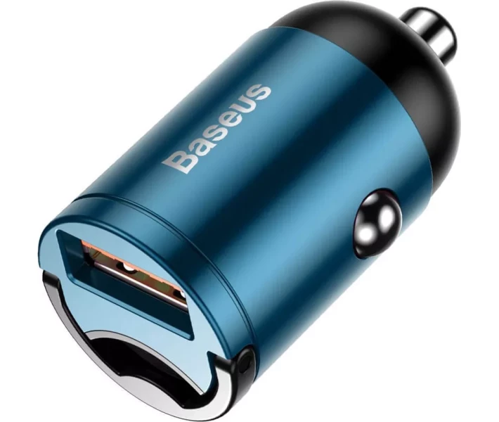 Фото - зарядний пристрій для телефону і планшета Зарядний пристрій Baseus Tiny Star Mini QC USB Port 30W Blue (VCHX-A03)
