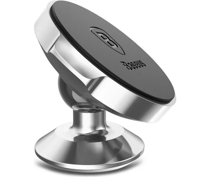 Фото - автомобільний тримач Baseus Small Ears Series Magnetic Bracket Vertical type Silver (SUER-B0S)