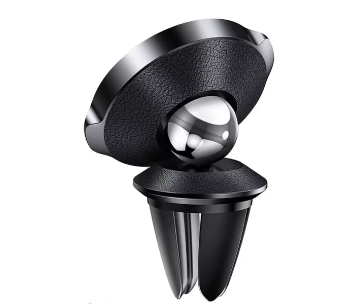 Фото - автомобільний тримач Baseus Small Ears Series Air Outlet Magnetic Bracket Air Leather type Black (SUER-E01)