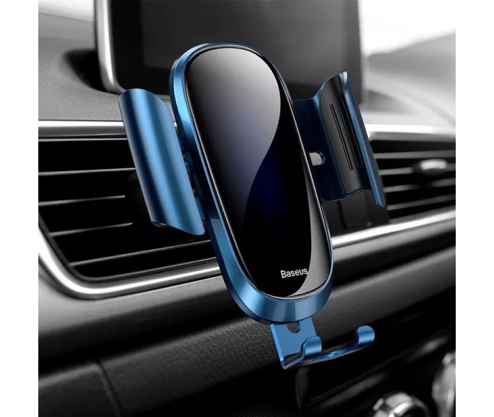 Фото - автомобільний тримач Baseus Future Gravity Vehicle-mounted Holder Blue (SUYL-BWL03)