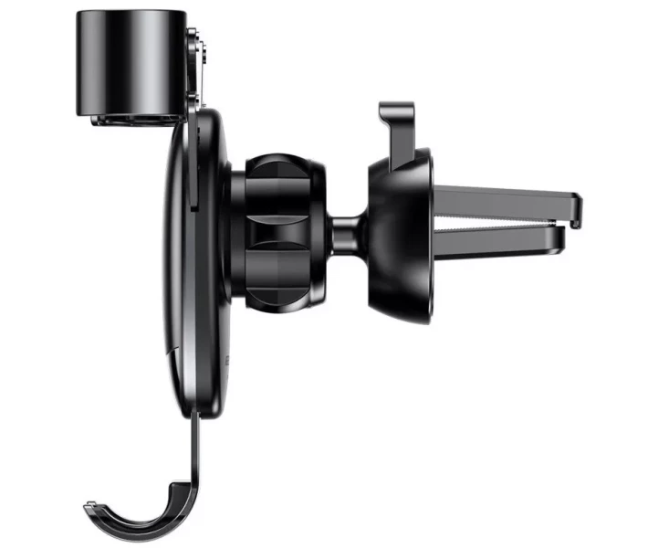 Фото - автомобільний тримач Автомобільний тримач для телефонів Baseus Mini gravity holder, Silver (SUYL-G0S)