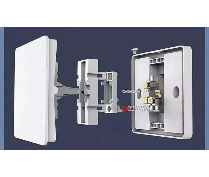 Фото - розумний вимикач Розумний вимикач Yeelight Flex Switch three gang (YLKG14YL)
