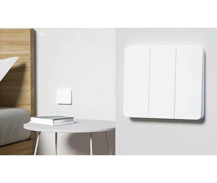 Фото - розумний вимикач Розумний вимикач Yeelight Flex Switch three gang (YLKG14YL)