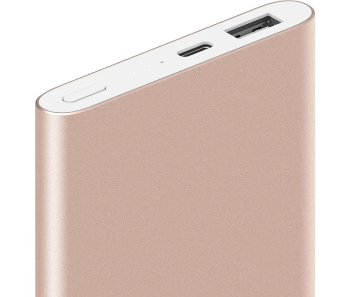 Фото - універсальну мобільну батарею Power Bank Xiaomi Mi Pro 10000mAh VXN4195US Gold