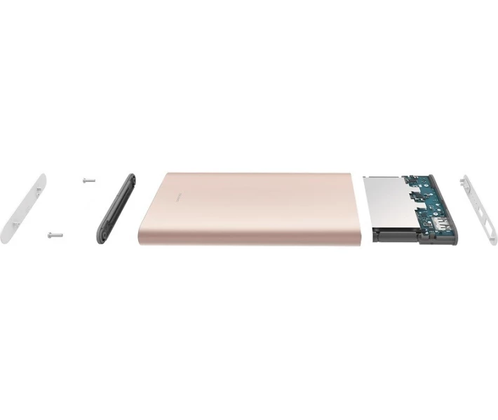 Фото - універсальну мобільну батарею Power Bank Xiaomi Mi Pro 10000mAh VXN4195US Gold