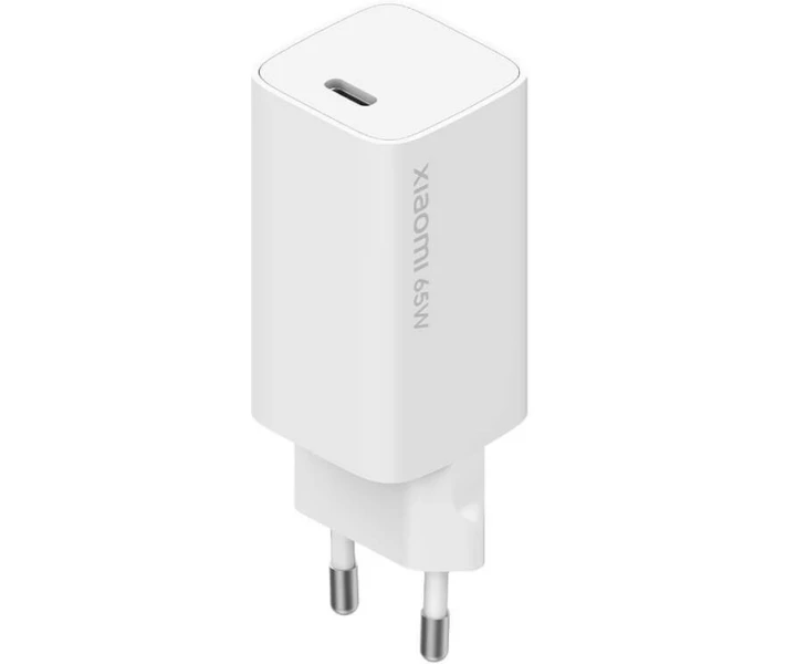 Фото - зарядний пристрій для телефону і планшета Зарядний пристрій Xiaomi 65W GaN Type-C White (BHR4499GL)