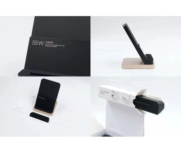 Фото - зарядний пристрій для телефону і планшета Зарядний пристрій Xiaomi 50W Wireless Stand (BHR6094GL) чорний