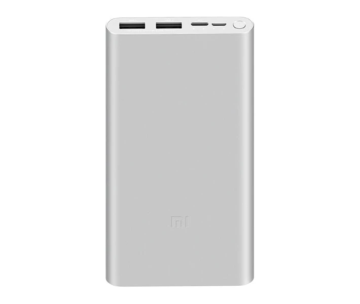 Фото - універсальну мобільну батарею Power Bank Xiaomi Mi3 NEW 10000mAh сріблястий