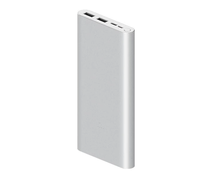 Фото - універсальну мобільну батарею Power Bank Xiaomi Mi3 NEW 10000mAh сріблястий