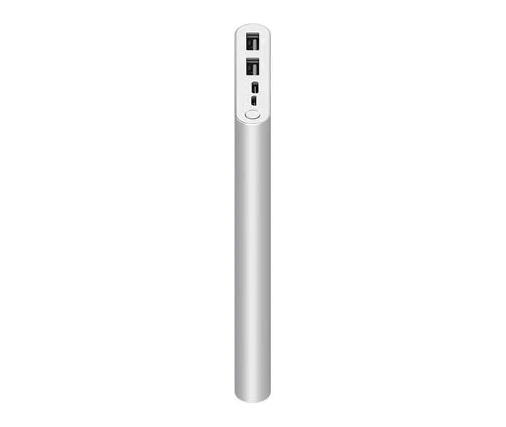 Фото - універсальну мобільну батарею Power Bank Xiaomi Mi3 NEW 10000mAh сріблястий