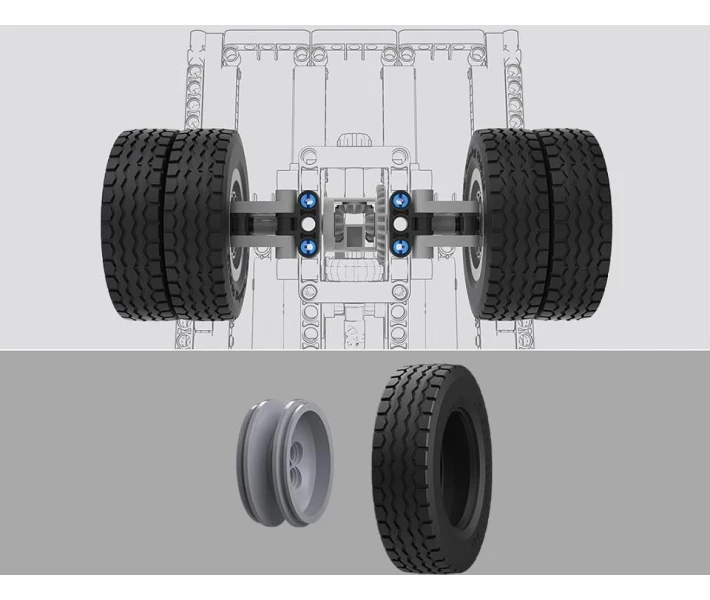 Фото - дитячий конструктор Конструктор MI Truck Builder