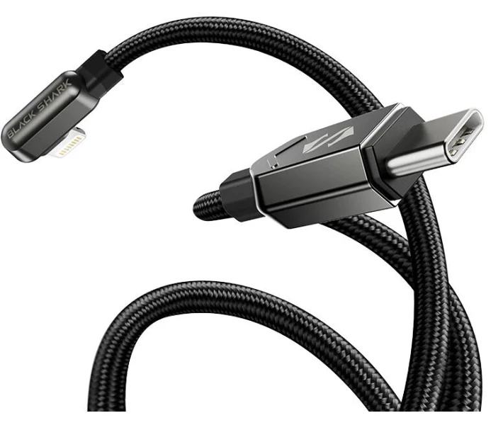 Фото - кабель та перехідник Демо-зразок кабель Black Shark Lightning to USB-C (BL30-C2L)