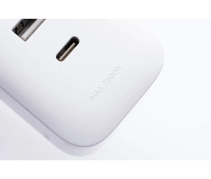 Фото - мережевий фільтр Mi Power Strip 20W Fast Charge (3 sockets +2 USB+1 TypeC)