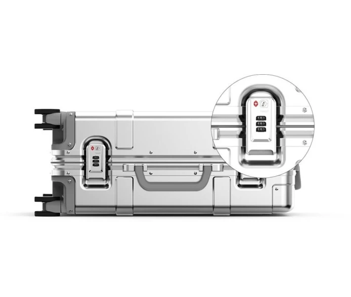 Фото - валізу Валіза RunMi 90 Points Suitcase 20" Metal Silver