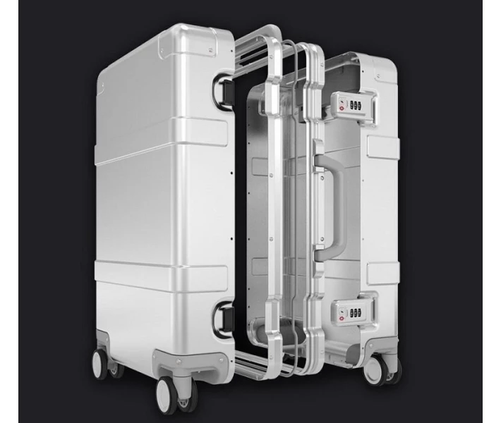 Фото - валізу Валіза RunMi 90 Points Suitcase 20" Metal Silver