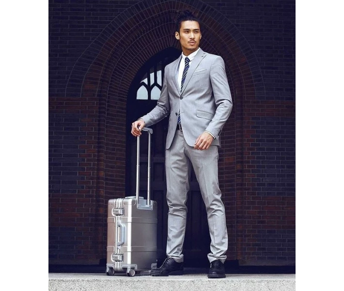 Фото - валізу Валіза RunMi 90 Points Suitcase 20" Metal Silver